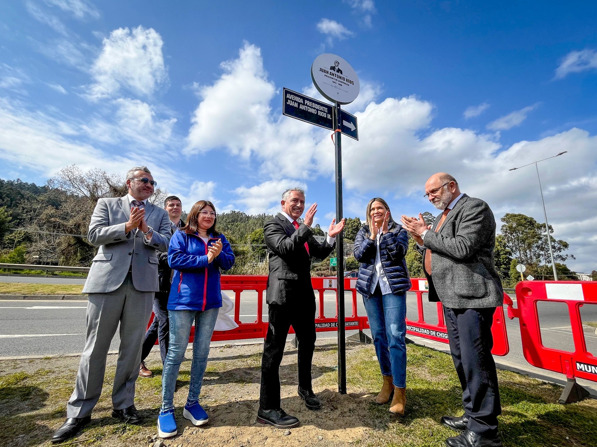 La Costanera de Chiguayante lleva el nombre de Presidente Juan Antonio Ríos Morales