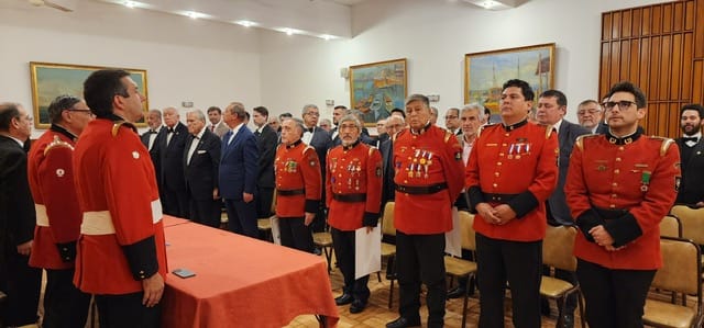 Homenaje al Cuerpo de Bomberos de Ñuñoa