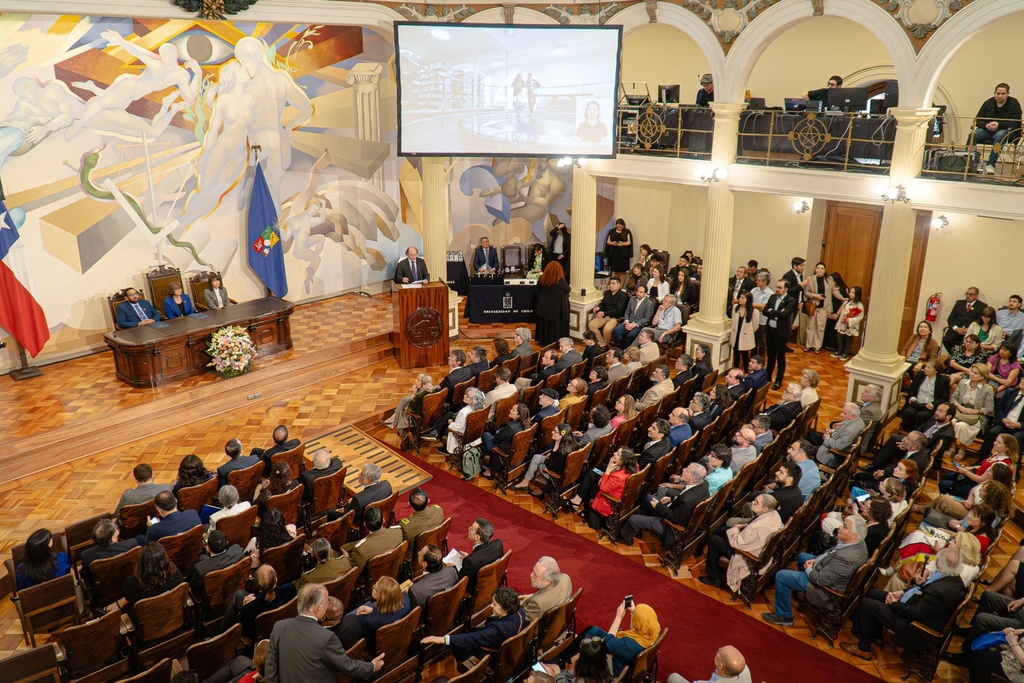 Gran Logia se hace presente en aniversario de la U. de Chile