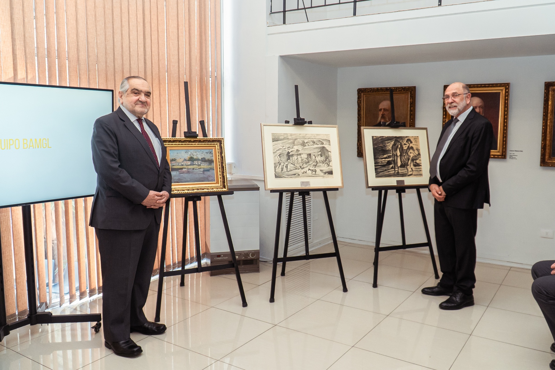 Gran Logia recibe importante donación de obras del pintor y Hermano Marco Bontá